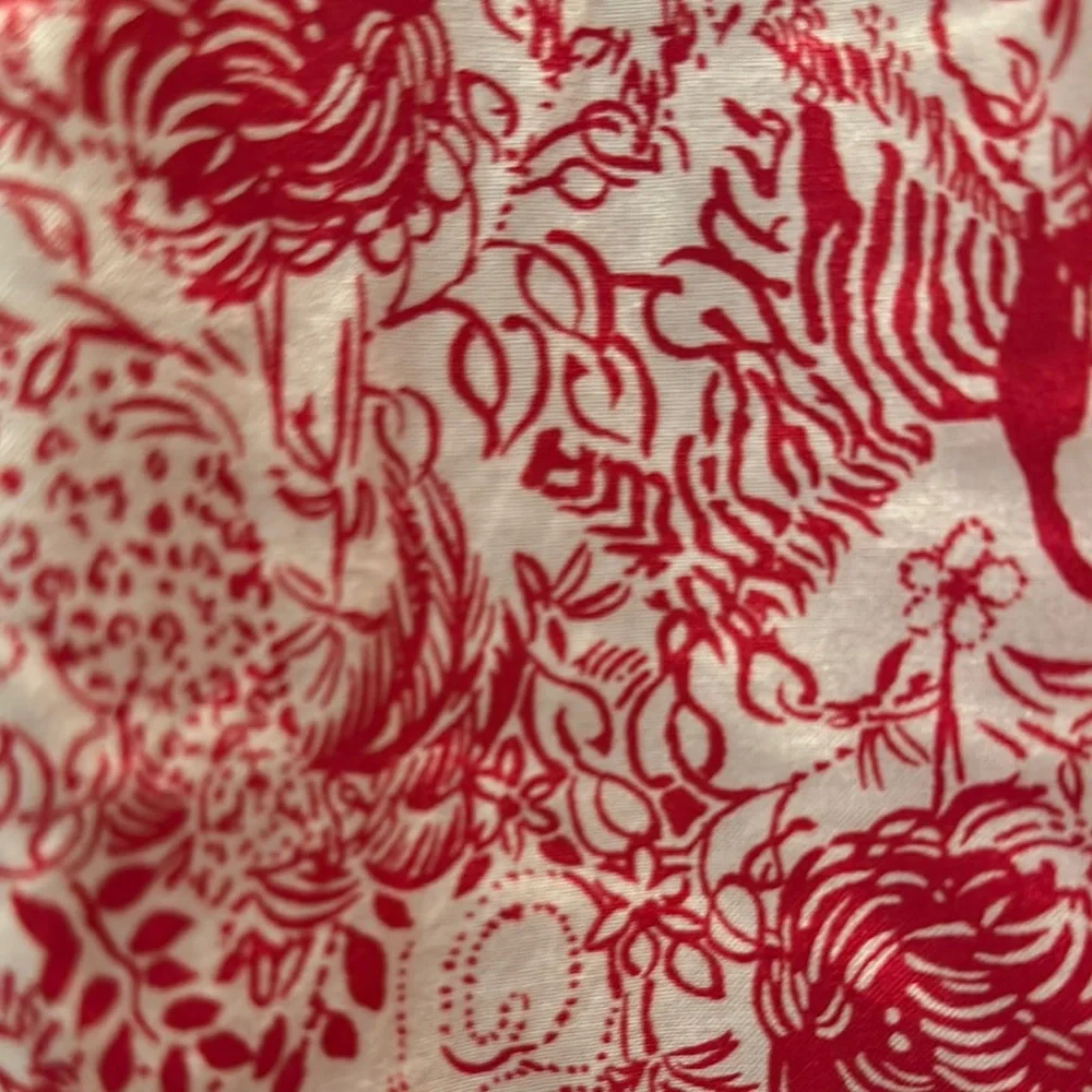 Lilly Pulitzer Raspberry Rouge Tunic - Picture 4 of 4